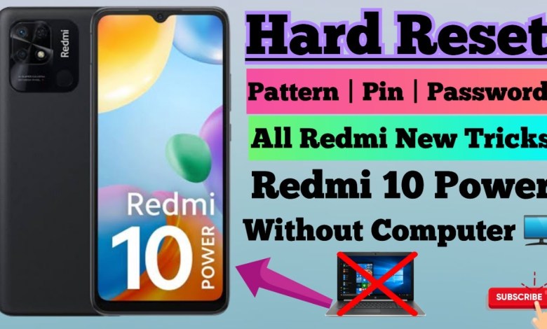 Redmi 10 Power Hard Reset | How to Hard Reset Redmi 10 Redmi 10 Power Hard Reset | How to Hard Reset Redmi 10