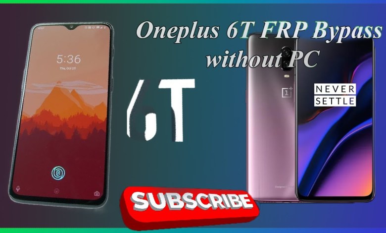 ONEPLUS 6T FRP BYPASS WITHOUT PC ONEPLUS 6T FRP BYPASS WITHOUT PC