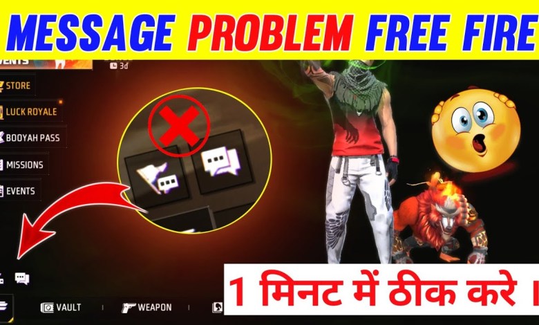 Free Fire Message Problem | Free Fire World Chat Free Fire Message Problem | Free Fire World Chat