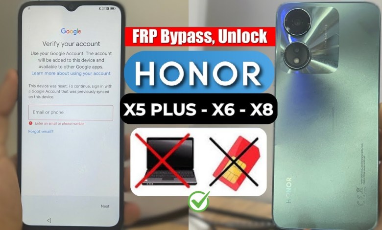 Unlock Honor X5 Plus / X6 Plus Power with FRP Bypass! Unlock Honor X5 Plus / X6 Plus Power with FRP Bypass!