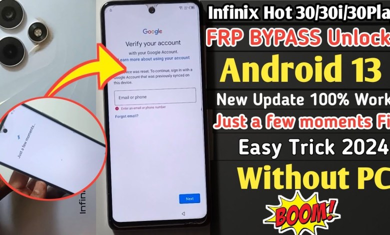 Infinix Hot 30/30i/30play Google Account Bypass | Infinix Hot 30/30i/30play Google Account Bypass |