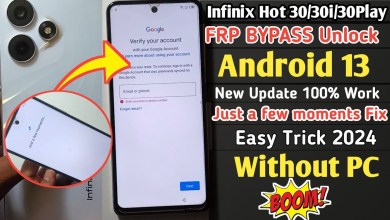 Infinix Hot 30/30i/30play Google Account Bypass | Infinix Hot 30/30i/30play Google Account Bypass |