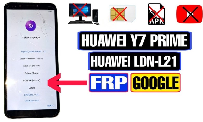 Unlocking the Huawei Y7 Prime 2018: Discover How to Bypass FRP/Google Without a PC! Unlocking the Huawei Y7 Prime 2018: Discover How to Bypass FRP/Google Without a PC!
