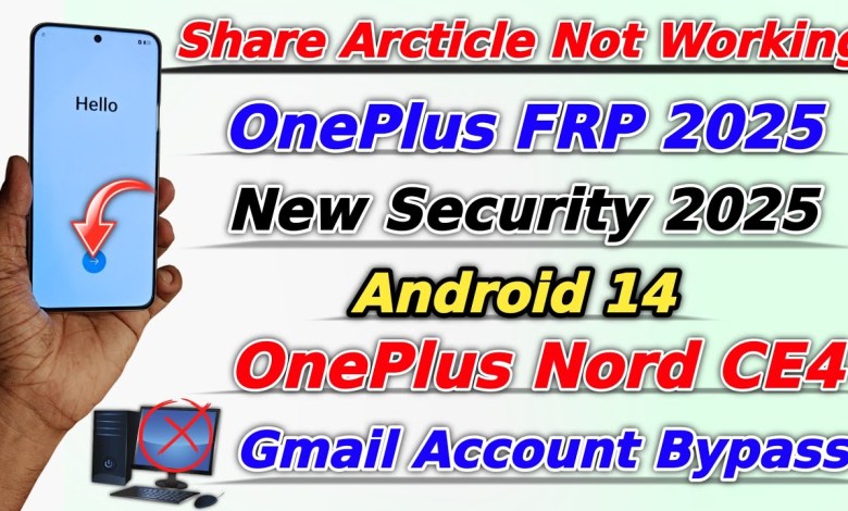 Unlock the mystery: How to Remove FRP on OnePlus with Android 14 in 2025 Unlock the mystery: How to Remove FRP on OnePlus with Android 14 in 2025