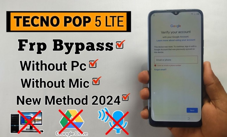 TECNO POP 5 LTE FRP BYPASS ANDROID 11 2024 How to Frp TECNO POP 5 LTE FRP BYPASS ANDROID 11 2024 How to Frp