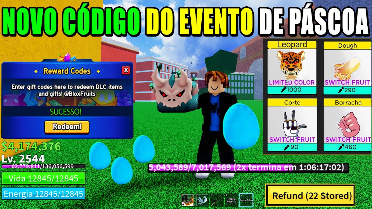 RUN!! NEW BLOX FRUITS EASTER EVENT CODE RUN!! NEW BLOX FRUITS EASTER EVENT CODE