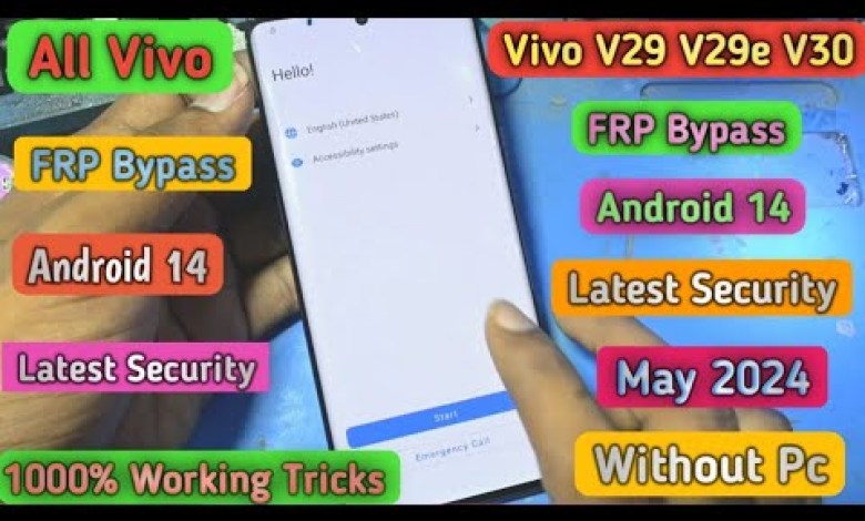 Vivo V29 V29e V30 FRP Bypass New Security 2024 || All Vivo V29 V29e V30 FRP Bypass New Security 2024 || All