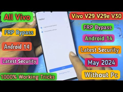 Vivo V29 V29e V30 FRP Bypass New Security 2024 || All Vivo V29 V29e V30 FRP Bypass New Security 2024 || All