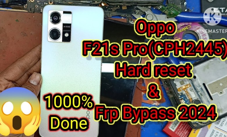 Oppo F21 Pro 5G hard reset FRP Bypass Android 13 UPDATE Oppo F21 Pro 5G hard reset FRP Bypass Android 13 UPDATE