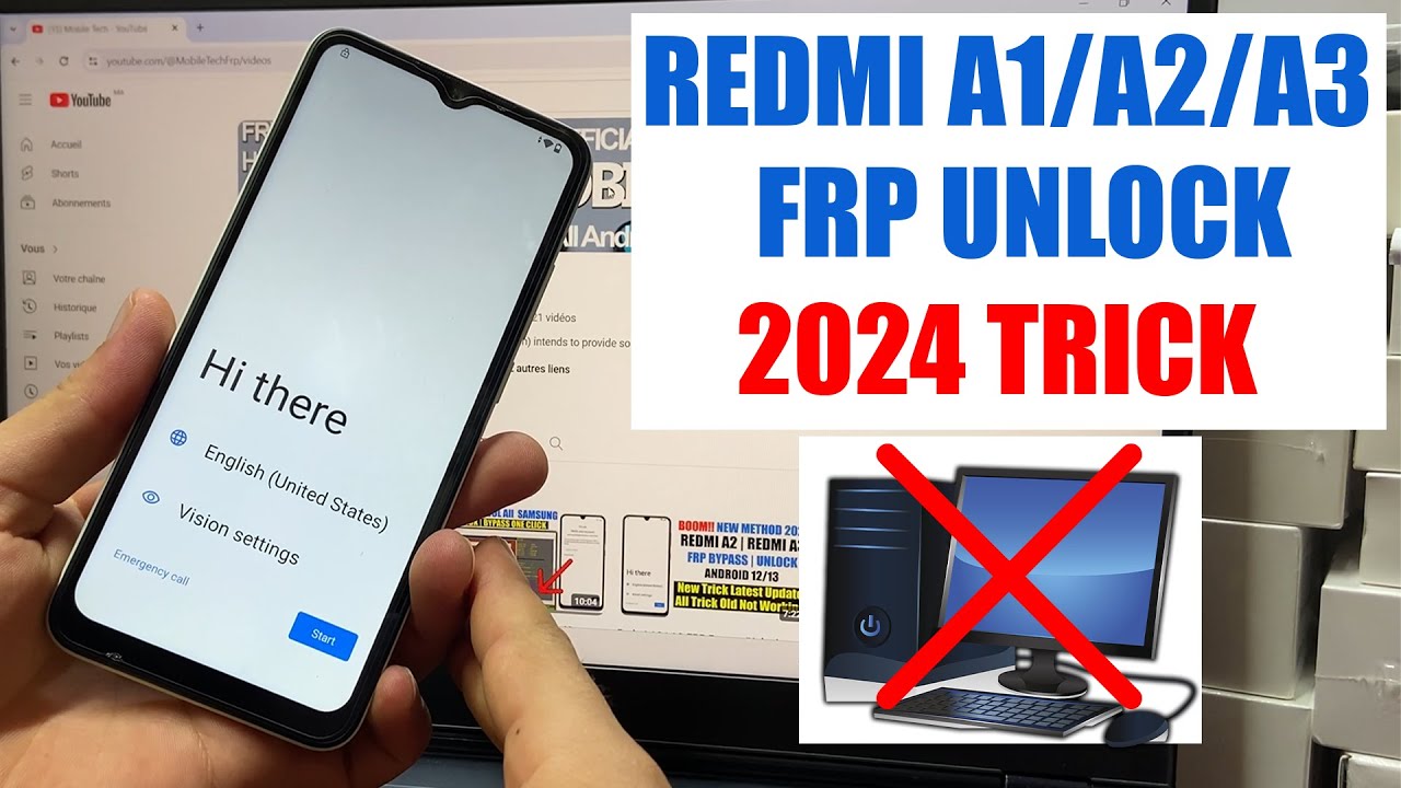 Redmi A1 | A2 | A3 FRP Bypass Without Pc New Method Redmi A1 | A2 | A3 FRP Bypass Without Pc New Method
