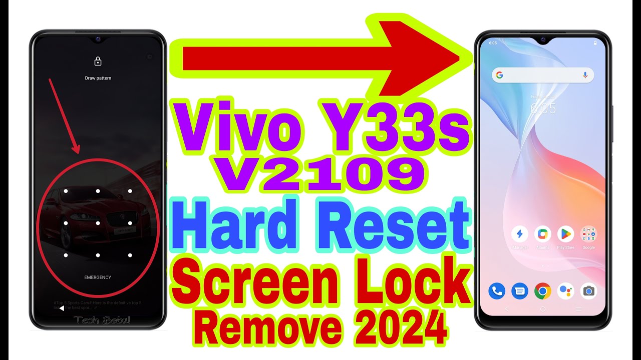 Vivo Y33s (V2109) Remove Screen Lock/Hard Reset 2024 | Vivo Y33s (V2109) Remove Screen Lock/Hard Reset 2024 |