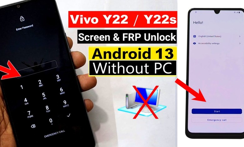 Vivo Y22/ Y22s : Hard Reset & Frp Bypass ANDROID 13 Vivo Y22/ Y22s : Hard Reset & Frp Bypass ANDROID 13