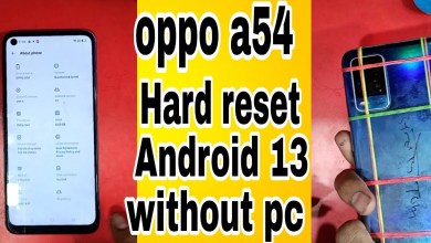 oppo a54 hard reset frp bypass Android 11/12/13 oppo a54 hard reset frp bypass Android 11/12/13