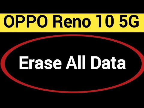 How to erase all data without frp lock, Oppo Reno 10 5G How to erase all data without frp lock, Oppo Reno 10 5G