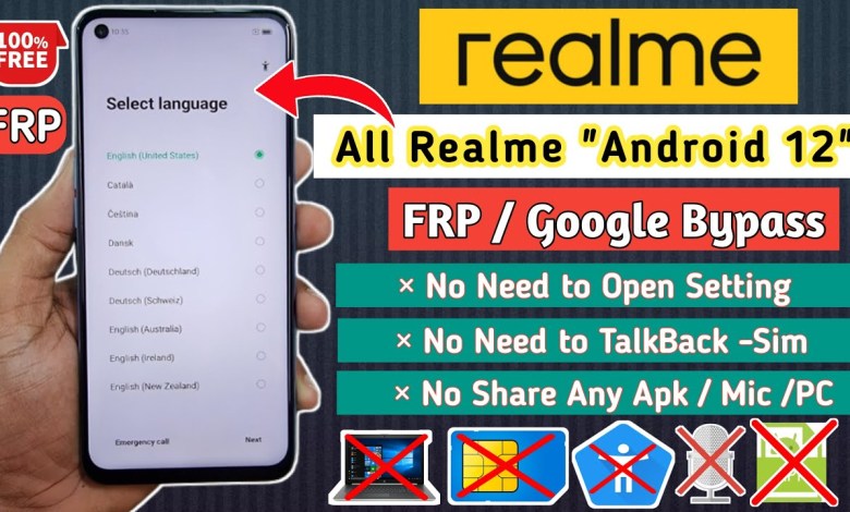 Uncover the Secret: Realme Android 12 FRP Bypass Guide and Techniques Uncover the Secret: Realme Android 12 FRP Bypass Guide and Techniques