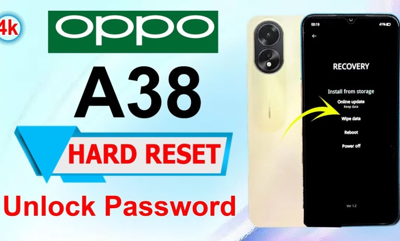 How To Hard Reset OPPO A38 | OPPO A38 Hard Reset Phone How To Hard Reset OPPO A38 | OPPO A38 Hard Reset Phone