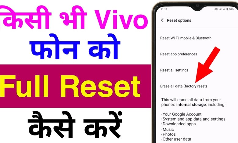 how to reset vivo phone | vivo mobile ko reset kaise how to reset vivo phone | vivo mobile ko reset kaise