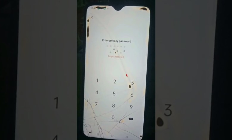 How to forgot realme 3pro privacy password || Realme How to forgot realme 3pro privacy password || Realme