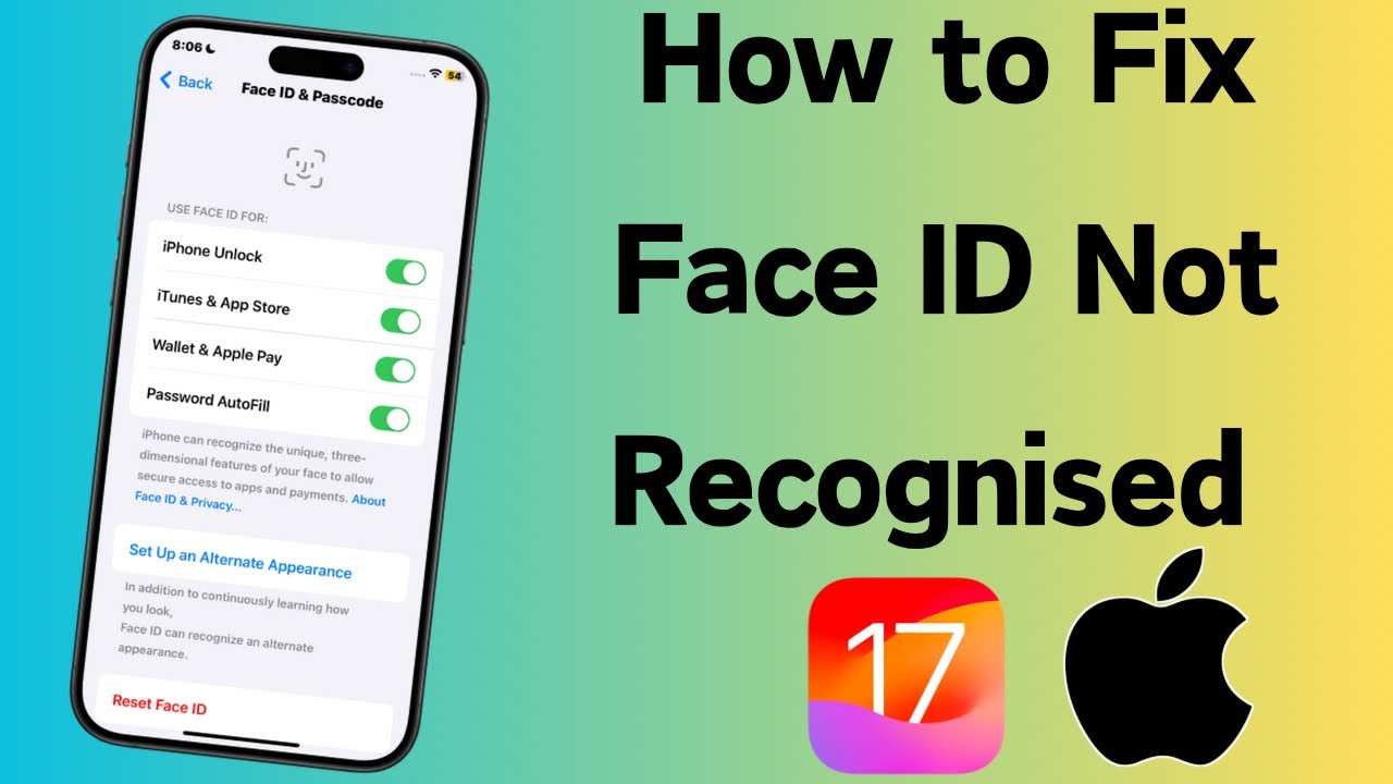 How to Fix Face ID Not Recognised in iPhone | Face ID How to Fix Face ID Not Recognised in iPhone | Face ID