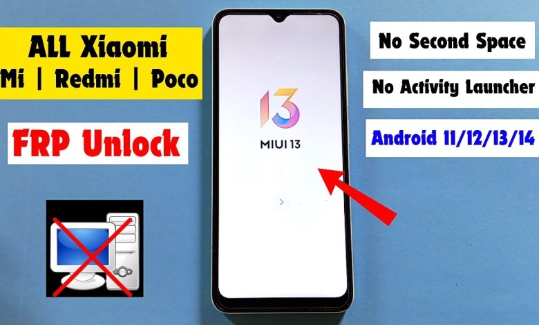 Redmi/Poco/Xiaomi Miui 13 Frp Bypass/Unlock | Miui 13 Redmi/Poco/Xiaomi Miui 13 Frp Bypass/Unlock | Miui 13