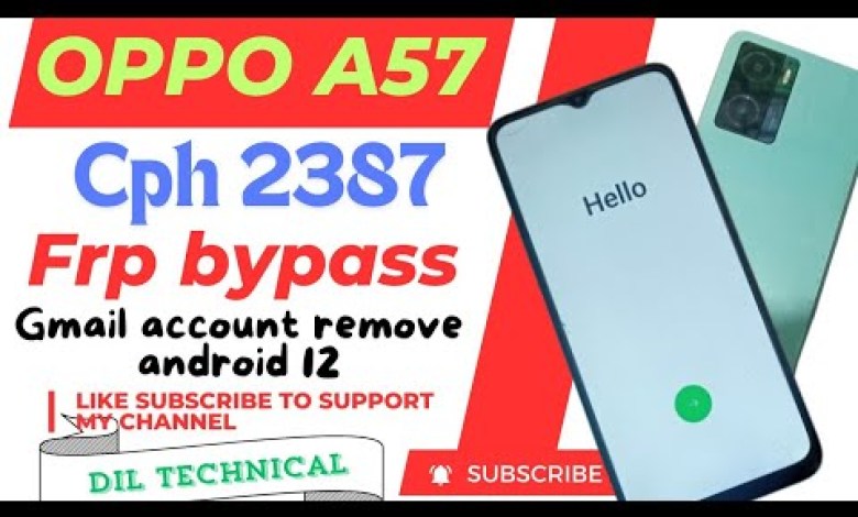 Oppo A57 (Cph 2387) Frp bypass, Gmail account bypass Oppo A57 (Cph 2387) Frp bypass, Gmail account bypass