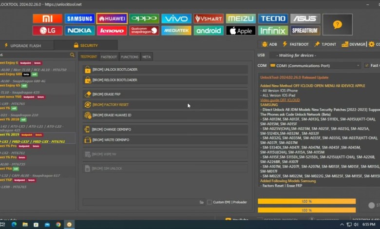 Huawei Y6 2019 Frp Unlock Tool Huawei Y6 2019 Frp Unlock Tool