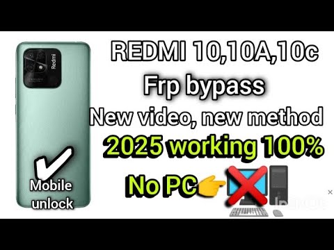 Uncover the Latest Redmi 10, 10Power Frp Bypass Method for 2025! Uncover the Latest Redmi 10, 10Power Frp Bypass Method for 2025!