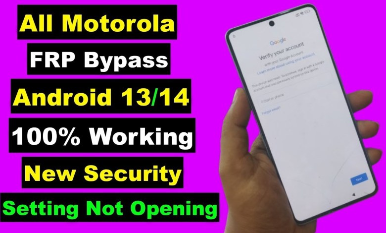Curious about Motorola FRP Bypass on Android 13/14? Discover how to bypass it with Open Settings! Curious about Motorola FRP Bypass on Android 13/14? Discover how to bypass it with Open Settings!
