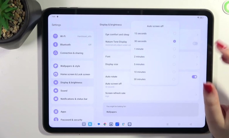 How to Change Screen Timeout on OPPO Pad Neo How to Change Screen Timeout on OPPO Pad Neo
