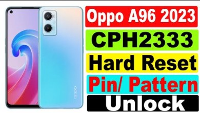 Oppo A96 (CPH2333) Hard Reset pin pattern lock unlock Oppo A96 (CPH2333) Hard Reset pin pattern lock unlock
