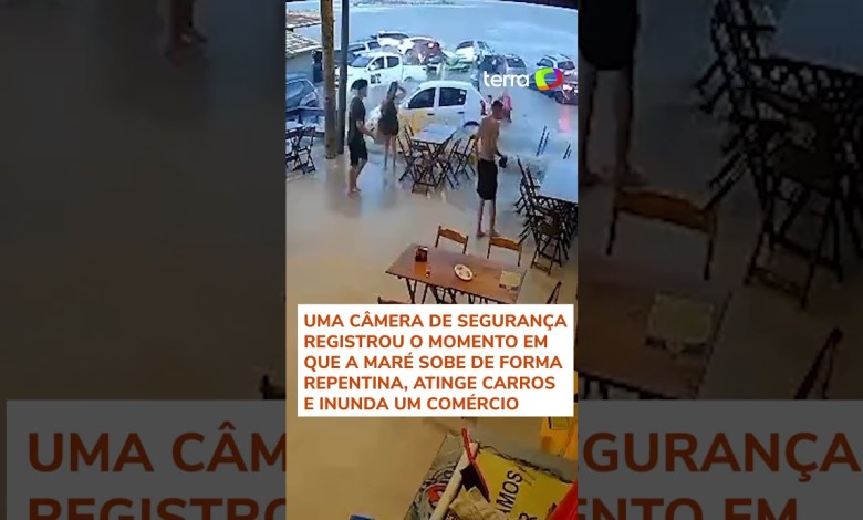 Meteorological tsunami: see the moment when water from Meteorological tsunami: see the moment when water from