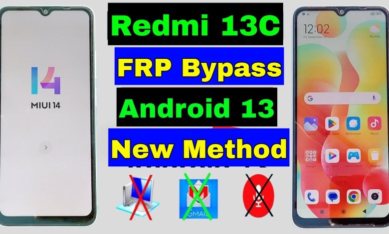 Redmi 13C FRP Bypass Android 13 Without PC | Xiaomi Redmi 13C FRP Bypass Android 13 Without PC | Xiaomi