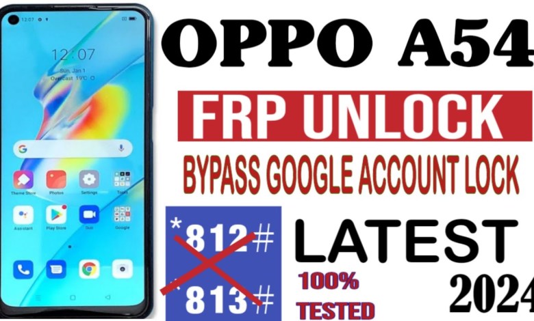 Oppo A54 (Cph2239) Frp Bypass/Unlock 2024 Reset Method Oppo A54 (Cph2239) Frp Bypass/Unlock 2024 Reset Method