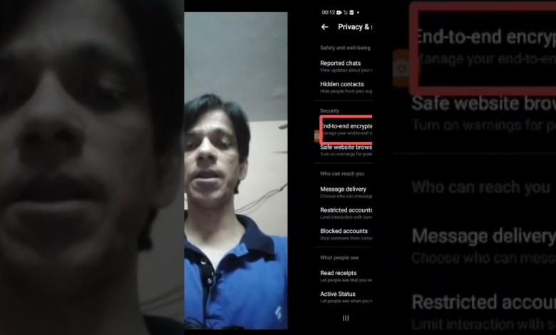 Messenger End to End Encrypto Reset Pin#facebook Messenger End to End Encrypto Reset Pin#facebook
