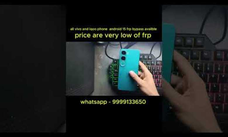 Unlocking Secrets: How to Bypass FRP on Vivo Android 15! Unlocking Secrets: How to Bypass FRP on Vivo Android 15!