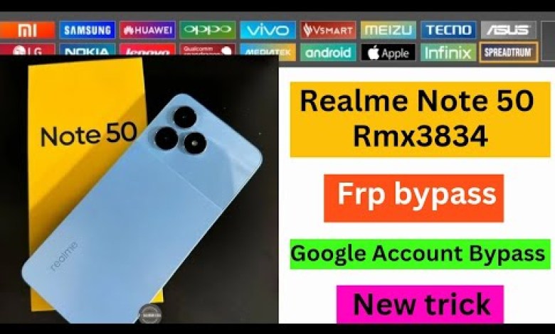 Realme Note 50 (rmx3834) frp unlock tool /realme note Realme Note 50 (rmx3834) frp unlock tool /realme note