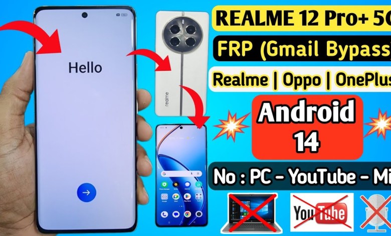 Realme 12 Pro Plus 5G FRP Bypass | Android 14 | Without Realme 12 Pro Plus 5G FRP Bypass | Android 14 | Without