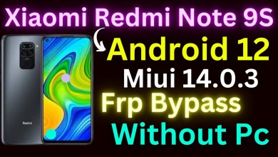 Redmi Note 9s FRP Bypass Android 12 || MIU 14.0.3 Redmi Note 9s FRP Bypass Android 12 || MIU 14.0.3