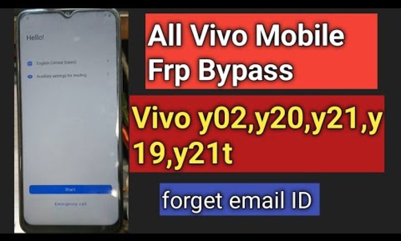 How To Frp Bypass on Vivo mobile | Forget email account How To Frp Bypass on Vivo mobile | Forget email account