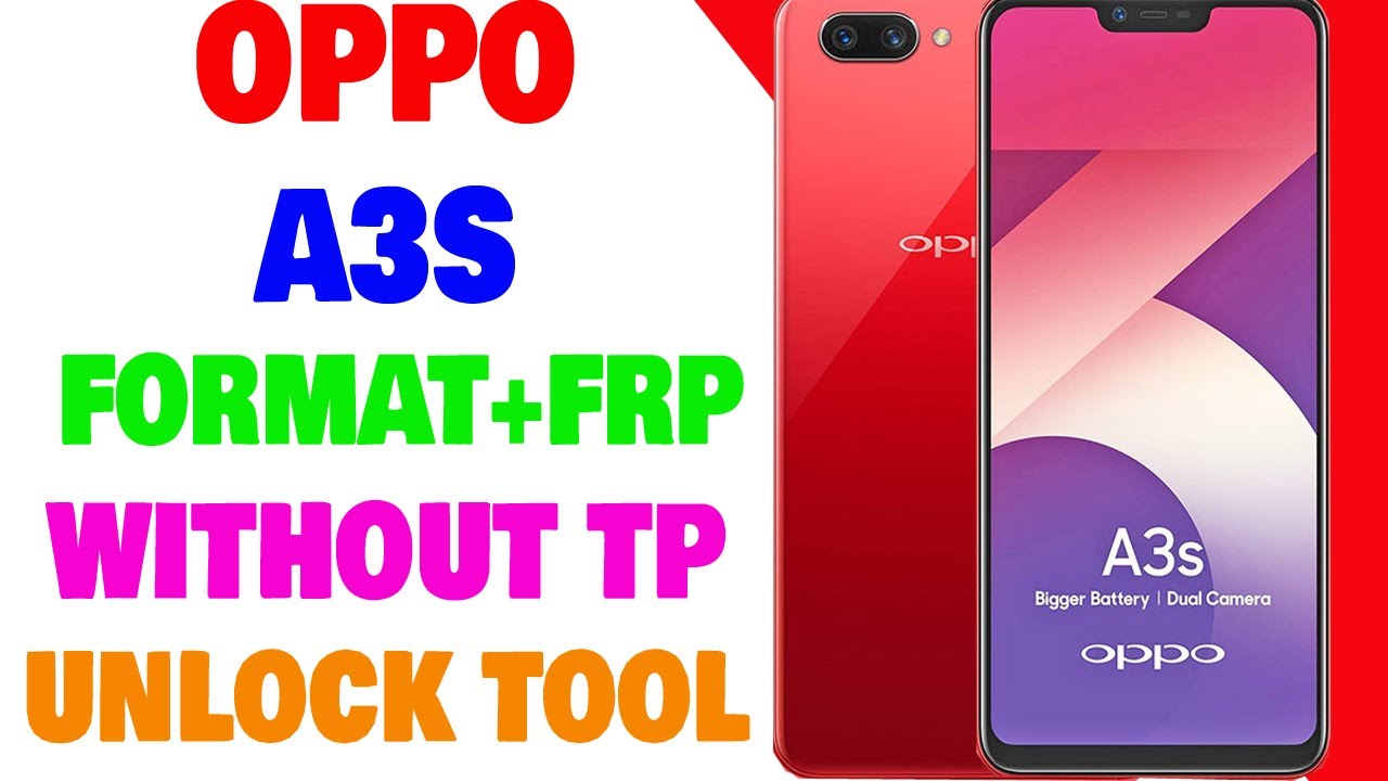 OPPO A3S Format | OPPO CPH1853 FRP Reset Done By Unlock OPPO A3S Format | OPPO CPH1853 FRP Reset Done By Unlock