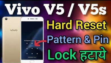 Vivo v5 hard reset Pin, Petrrn, and Password unlock Vivo v5 hard reset Pin, Petrrn, and Password unlock