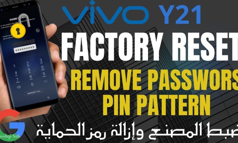 VIVO Y21Factory Reset Remove Password Pin Pattern 2024 VIVO Y21Factory Reset Remove Password Pin Pattern 2024