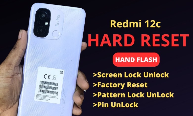 How to Redmi 12C Hard Reset | Redmi 12C Pattern Lock How to Redmi 12C Hard Reset | Redmi 12C Pattern Lock