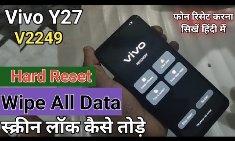 How to Hard reset Vivo Y27 | screen lock kaise tode | How to Hard reset Vivo Y27 | screen lock kaise tode |