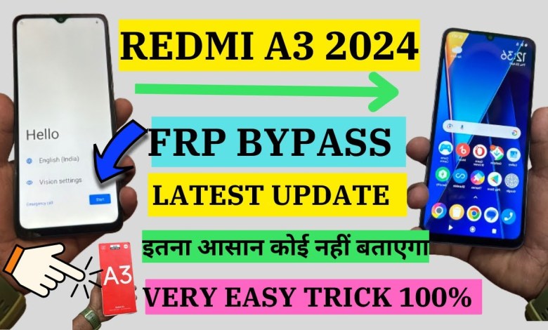 Redmi A3 / 23129RN51H FRP BYPASS 2024 || A3 FRP BYPASS Redmi A3 / 23129RN51H FRP BYPASS 2024 || A3 FRP BYPASS