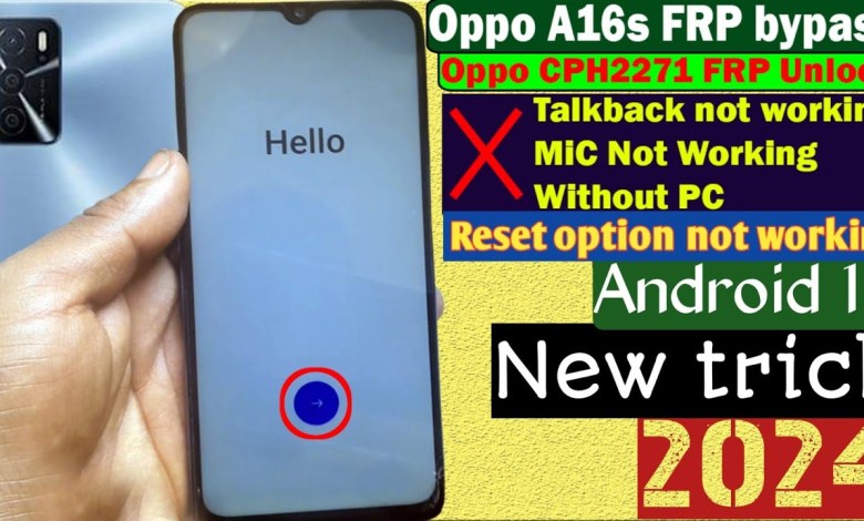 Oppo A16s FRP bypass Android 13 #oppo CPH2271 bypass Oppo A16s FRP bypass Android 13 #oppo CPH2271 bypass