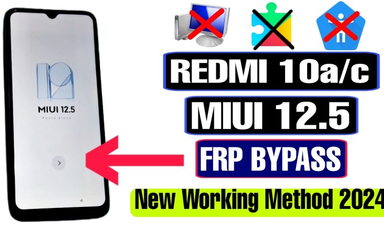 Unlock Redmi 10a with MIUI 12.5 | Find the Secret to Bypass Google Account Unlock Redmi 10a with MIUI 12.5 | Find the Secret to Bypass Google Account
