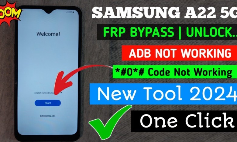 Samsung A22 5G Frp Bypass *#0*# Not Working | Samsung A22 5G Frp Bypass *#0*# Not Working |