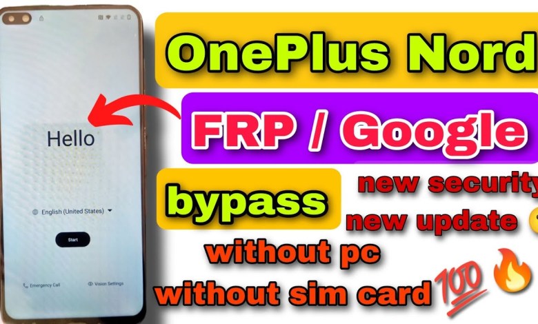 OnePlus Nord Frp Bypass |OnePlus AC2001 FRP Bypass OnePlus Nord Frp Bypass |OnePlus AC2001 FRP Bypass