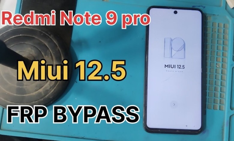 Redmi Note 9 Pro Frp bypass/ miui 12.5 Frp bypass Redmi Note 9 Pro Frp bypass/ miui 12.5 Frp bypass